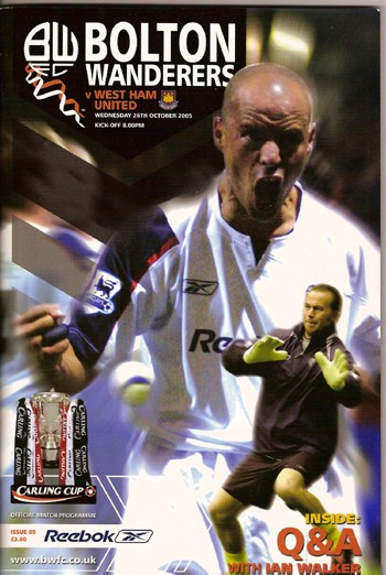 Bolton Wanderers FC v West Ham United FC